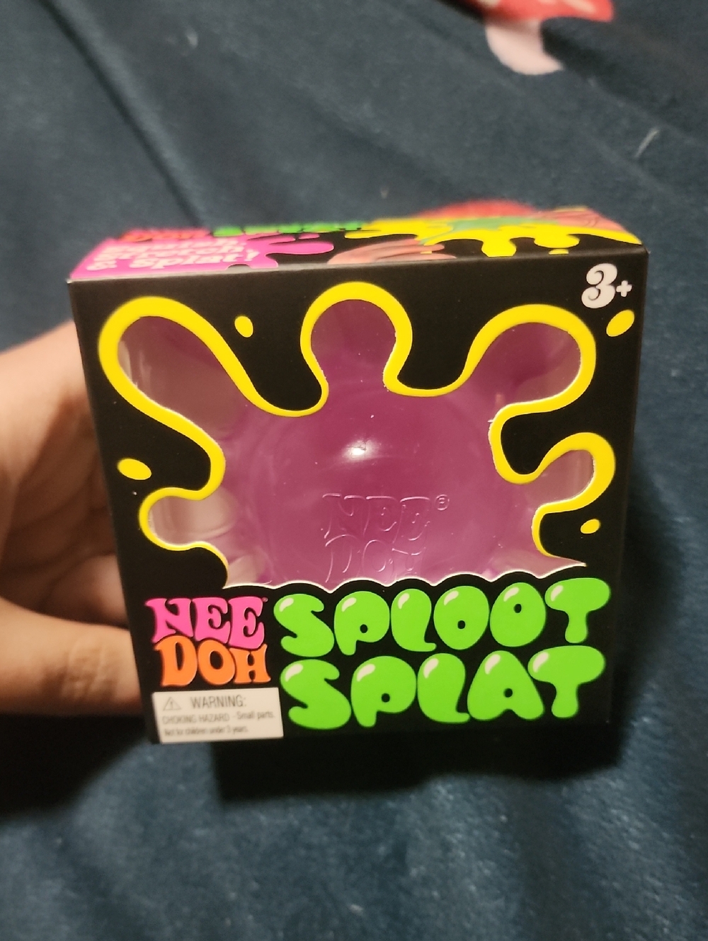Sploot Splat Purple Kids Sensory Toy